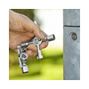 Kapcsolószekrény kulcs multifunkciós 10profil 2keresztkulcs 2bit 92mm univerzális TwinKey KNIPEX