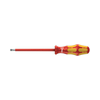 Csavarhúzó piros-sárga 5.5mm x 1mm x 125mm-penge 1000V szigetelt egyenes 160 i VDE WERA