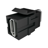 Médiacsatlakozó betét HDMI 2.0 UHD 4K Keystone fekete Bachmann