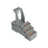 2585-104 relé foglalat 4CO 31,5mm széles