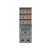 2585-104 relé foglalat 4CO 31,5mm széles