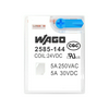 Relé 4v csúszósarus 5A 24VDC monostabil IP20 WAGO
