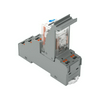 Relémodul aljzattal 2v dugaszolós 10A 24VDC monostabil IP20 WAGO