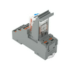 Relémodul aljzattal 4v dugaszolós 5A 24VDC monostabil IP20 WAGO