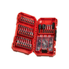 Bitkészlet 75részes 25-50mmPH/PZ/HEX/TX  dugókulcs mágn.tartó  Shockwave Impact Duty Milwaukee