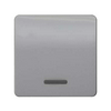 Delta Profil billentyű egyes kapcs/nyg.-hoz ezüst üres-jel  jelzőfényes IP20 műanyag 5TG SIEMENS