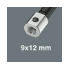 Önbeálló villáskulcs fej Click-Torque X-nyomatékkarhoz egyoldalas 10mm 13mm 7870 Joker S WERA