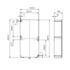 RB kötődoboz (2x)4P 400A/690V 35-185m Ex e 681.5mm x 340.5mm x 150mm IP66 8146/1093-C924 R.STAHL