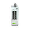Ipari switch DIN-(kalap)sínre Ethernet 8x10/100/1000Mbps RJ45-port menedzselhető IP30 Lean Managed WAGO