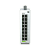 Ipari switch DIN-(kalap)sínre Ethernet 16x10/100/1000Mbps RJ45-port menedzselhető IP30 Lean Managed WAGO