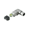 Adatcsatlakozó RJ45 lengő RJ45 8(8) dugó Cat6A(IEC) árnyékolt IE-PS-RJ45-FH-90-B-1.1 Weidmüller