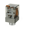 Általános célú relé 10A 3v dugaszolós 230V AC 50Hz monostabil IP20 60.13.8.230.0020 FINDER