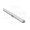 LED szalag profil alumínium 14,8x8,66x1000mm 10mm széles szalaghoz  TRACON
