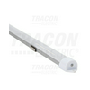 LED szalag profil alumínium 14,8x8,66x1000mm 10mm széles szalaghoz  TRACON