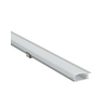 Alumínium profil LED szalagokhoz, lapos, besüllyeszthető W=10mm, H=2m TRACON