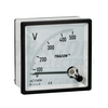 Feszültségmérő analóg táblaműszer IP52 lágyvasas 0-600V AC 1.5-osztály 72mm x 72mm x TRACON