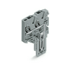 Anyacsatlakozó zárómodul 1P 13.5A 500V termoplaszt 0.14-1.5mm2/sokerű szürke X-COM S-Mini WAGO