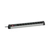 Asztali elosztósor H05VV-F 3500W 1.5mm2 1.5m túlfeszvédett 10x2P+E/230V 16A IP20 ALUX as Schwabe