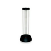 Asztali fertőtlenítő UV-C lámpa ózónnal érzékelős légtisztító 38W 60m2 fekete V-TAC