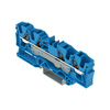 Átmenő sorkapocs TS35 1-szint 41A 0,5-6mm2/érvéghüvely kék rugószorításos TOPJOB S WAGO