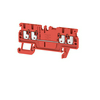 Átmenő sorkapocs TS35 17.5A 500V piros 0.5-1.5mm2/érvéghüvely dugaszolós A4C 1.5 RD Weidmüller