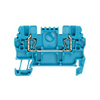 Átmenő sorkapocs TS35 1-szintes 17.5A 0.5-1.5mm2 kék rugószorításos ZDU 1.5 BL Weidmüller