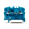 Átmenő sorkapocs TS35 1-szintes 18A 0.75-1.5mm2 kék rugószorításos rugószorításos WAGO