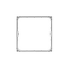 Ráépítőkeret mélysugárzóhoz lapos fehér műanyag 170mm 170mm x DL Slim Frame SQ 155 WT LEDVANCE