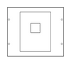 Beépítőkészlet HA352 125/160A szakaszolókapcsolóhoz 350mmx 300mmx 200mm fém 9010-RAL Quadro Hager