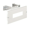 Beépítőkészlet moduláris 1-kalapsín 10-modul/sín 150mm 350mm x 15mm Quadro Hager