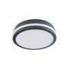 BENO 12-18W CCT-O-SEG Védett UFO LED 12-18W CCT 3000/4000/6500K step dimm IP54 kerek+SZENZOR szürke max 1740lm mikrohullámú