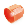Betondoboz középrész AGD-dobozhoz 1-es kerek 80mm-átmérő narancs műanyag csavarral AGD/M Dietzel