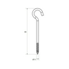 Betondoboz lámpahorog 80mm acél 50mm mély dobozhoz központos dobozhoz SB-H KOPOS