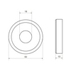 Betondoboz rögzítő mágnes d50x10mm beépítődobozhoz SB-M KOPOS
