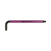 Imbusz és torx kulcskészlet 19-darabos 18-darab L-kulcs (9db 1,5-10mm-imbusz gömbfejű 9db-TX8-TX40) +szövettasak Big Pack Multicolour L-key/TORX WERA