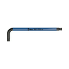 Imbusz és torx kulcskészlet 19-darabos 18-darab L-kulcs (9db 1,5-10mm-imbusz gömbfejű 9db-TX8-TX40) +szövettasak Big Pack Multicolour L-key/TORX WERA