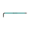 Imbusz és torx kulcskészlet 19-darabos 18-darab L-kulcs (9db 1,5-10mm-imbusz gömbfejű 9db-TX8-TX40) +szövettasak Big Pack Multicolour L-key/TORX WERA