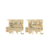 Biztosítós sorkapocs TS35 bézs G-biztosítóbetét 5x20mm csavaros KDKS1/EN LD 230VAC Weidmüller