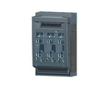 Biztosítós szakaszolókapcsoló kompakt NH0, NH1 3-pólus 250A 690V ráépíthető IP40 3NP SIEMENS