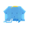 Bontható sorkapocs 10A 400V csavaros csavaros kék 0,2-4mm2/sokerű TRK 1,5/15 BU CONTA-CLIP