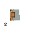 C7 RF relés 2P+F dugalj ZigBee LIVOLO gatewayhez arany 1x 16A 220-250V süllyesztett C721ZG LIVOLO