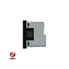C7 RF relés 2P+F dugalj ZigBee LIVOLO gatewayhez fekete 1x 16A 220-250V C721ZB LIVOLO