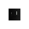 C7USBACB LIVOLO QC-PD 36W USB A+C töltőaljzat-csatlakozó aljzat, fekete