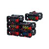 CB260 CableBox - egyeres vezetékrendező 6db-os készlet RUNPOTEC