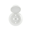 Céliane 2P+F (162) rugós csatlakozóaljzat burkolat, csapófedeles, IP44, fehér