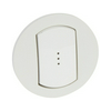 Céliane billentyű egyes kapcs/nyg.-hoz fehér üres-jel  jelzőfényes IP44 műanyag fényes LEGRAND