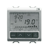 ChoruSmart szobatermosztát napi/heti LCD 2M 40-5°C 230V titán  fűtés nyit/zár napiprogram GEWISS