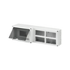 System szerelvénykombinációs doboz 16(2x2)SYSTEM-modul+8DIN- modul 3-egység szürke 27Combi GEWISS