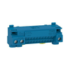 Csatlakozóblokk N 1P 63A 440V termoplaszt 0.5-25mm2/sokerű 0.5-16mm2/tömör kék Pragma Schneider