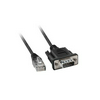 Csatlakozókábel RS232 RJ45 > SUBD9 PLC-más eszköz 3m-ho Modicon M258 Schneider